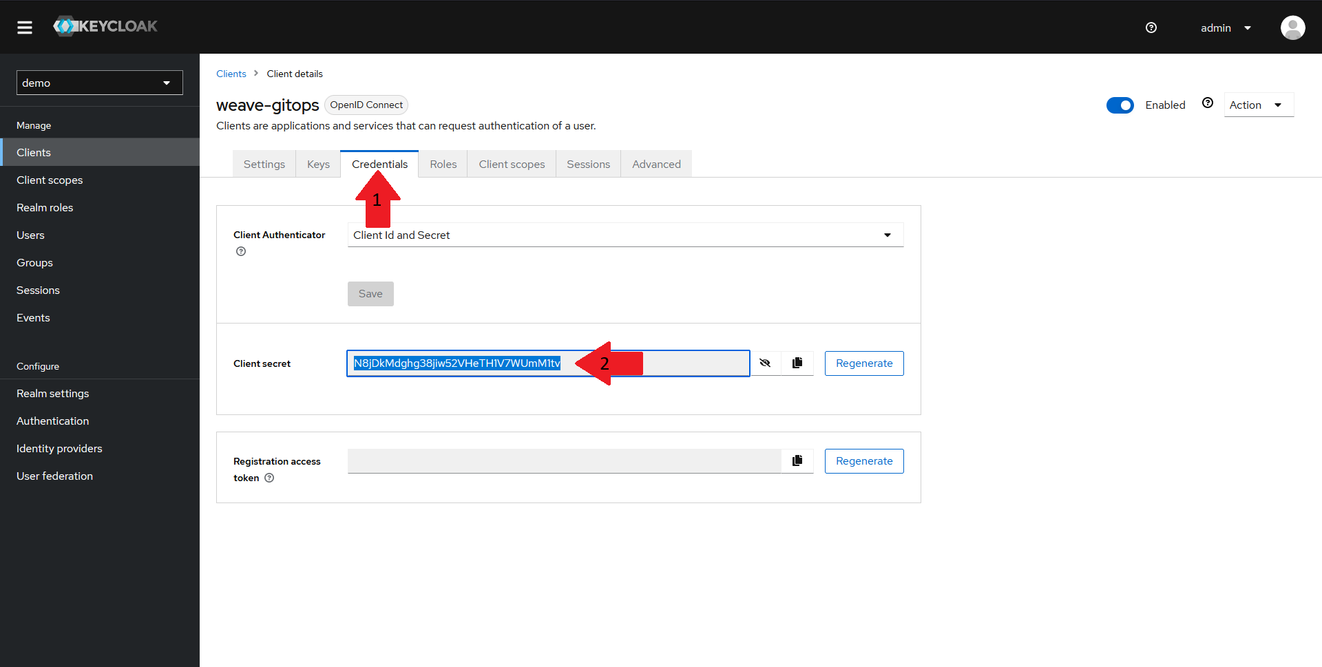 Keycloak new mapper in list